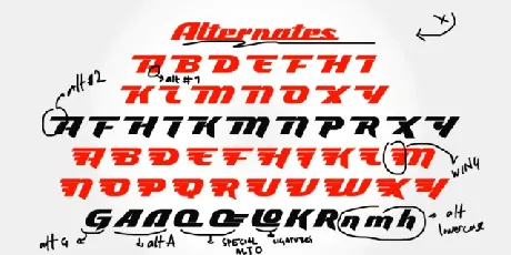 Maranello font