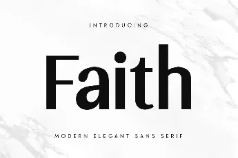 Faith font