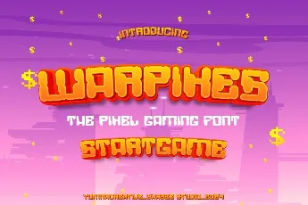 Warpixes font