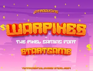 Warpixes font