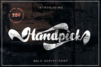 Handpick Bold Script font