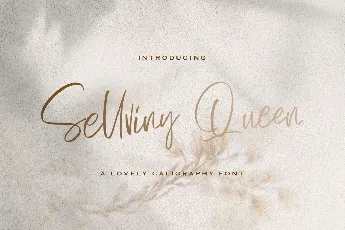 Sellviny Queen Script Handwritten font