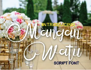 Manganwatu font