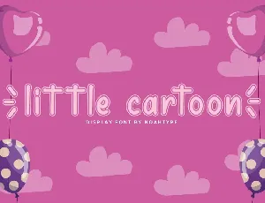 Little Cartoon Demo font