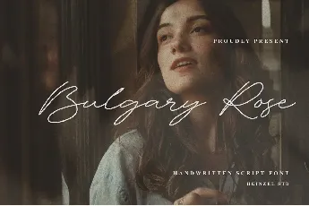 Bulgary Rose font