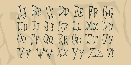 Scrawlings font