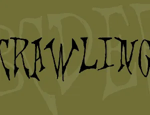 Scrawlings font