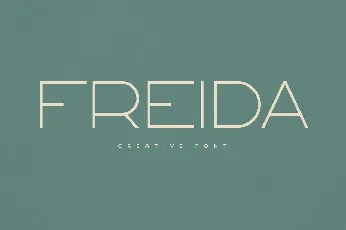 Freida font