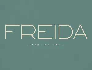 Freida font