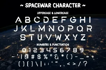 Spacewar font