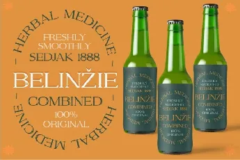 Belinzie Stamp font