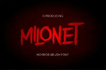 Milonet Typeface font