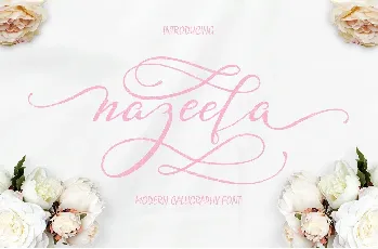 Nazeefa Script Free font