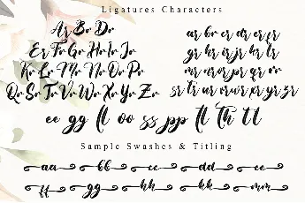 Brigitha font