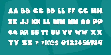 Thunder Thighs font