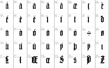 Liturgisch font