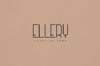 Ellery font