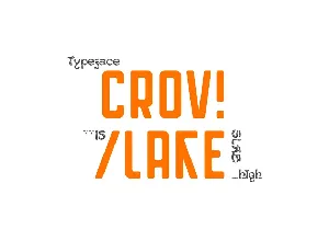 Crovilage font