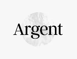 Argent CF Family font