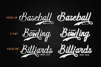 Homerun Script font