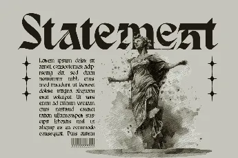 Emotional Restraint Demo font