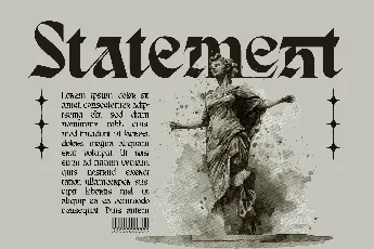 Emotional Restraint Demo font