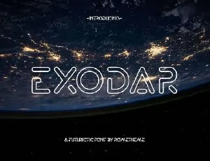 Exodar font