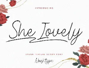 She Lovely Demo font