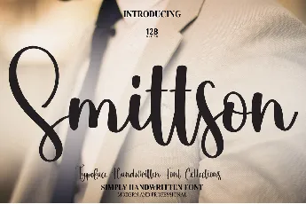 Smittson font