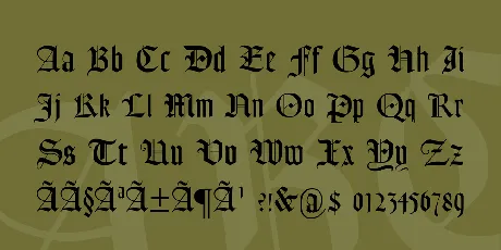 Lohengrin font