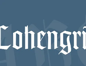 Lohengrin font