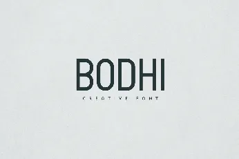 Bodhi font