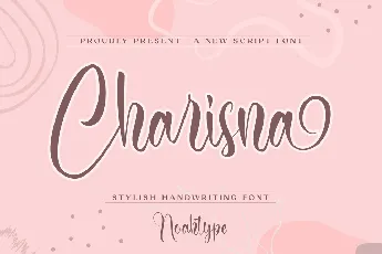 Charisna font