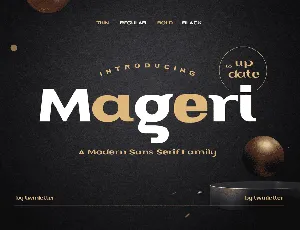 Mageri font