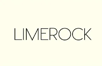 Limerock Sans Serif font