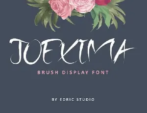 Joexima Brush font