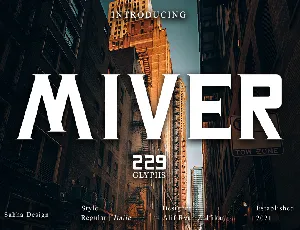 Miver - Personal Use font