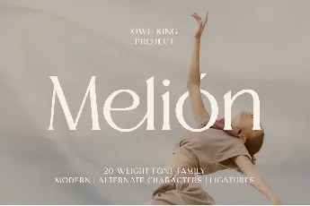 Melion font