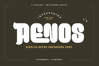 AENOS font