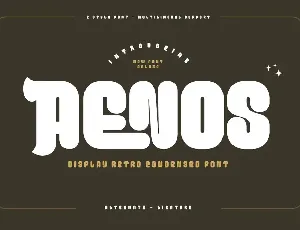 AENOS font