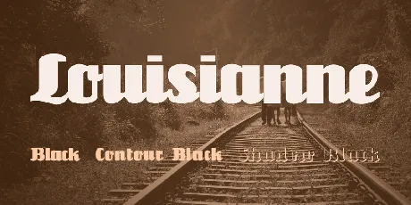 Louisianne font