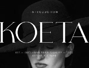 Koeta font