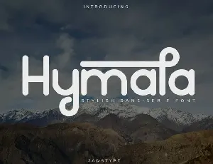 Hymala Sans Serif font