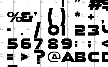 Aerospace font