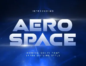 Aerospace font