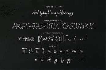 Grateful Signature font