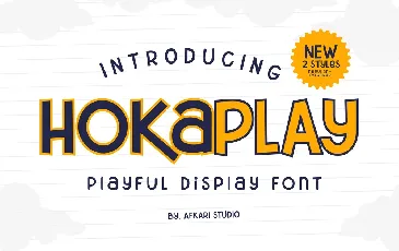 Hokaplay font