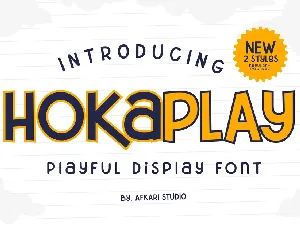 Hokaplay font