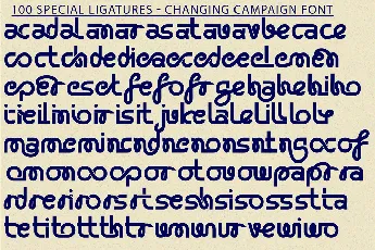 Changing Campaign Demo font