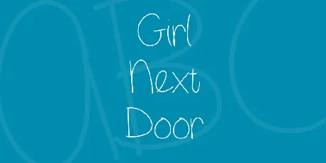 Girl Next Door font